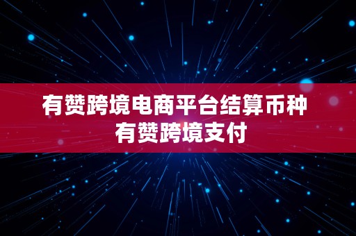 有赞跨境电商平台结算币种  有赞跨境支付